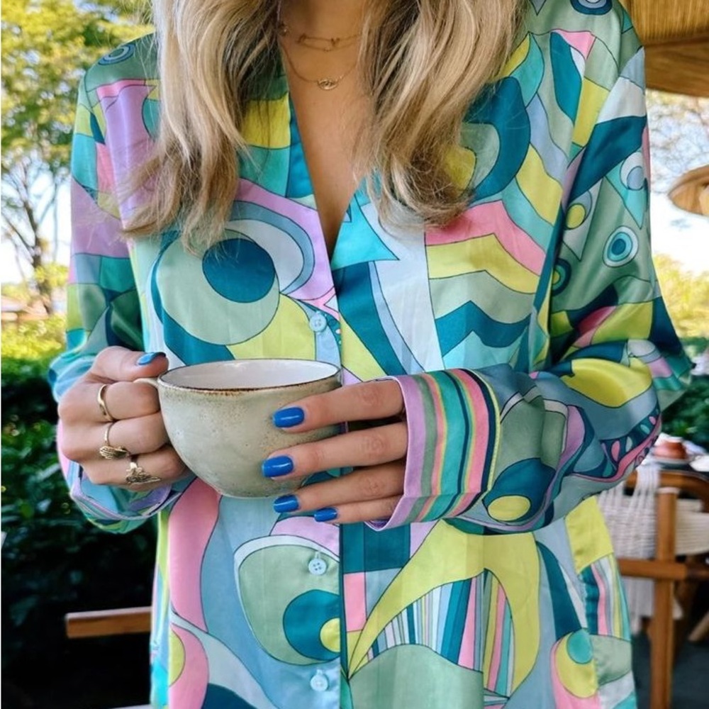 Show Me Your Mumu Satin Top